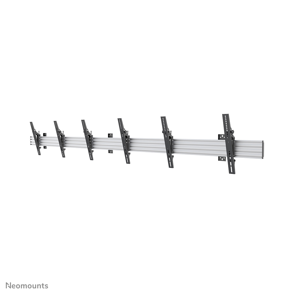 Neomounts NMPRO-WMB3 Supporto da parete per menu board 3 schermi - 32-55" - max 30 kg/schermo - VESA 100x100-600x400 - inclinabile - nero