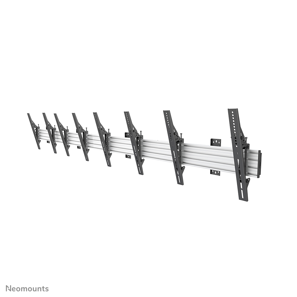 Neomounts NMPRO-WMB4 Supporto da parete per menu board 4 schermi - 32-55" - max 30 kg/schermo - VESA 100x100-600x400 - inclinabile - nero