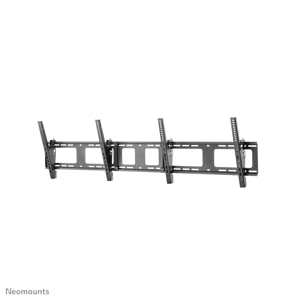Neomounts NS-WMB200BLACK Supporto da parete per menu board 2 schermi - 40-52" - max 50 kg/schermo - VESA 200x200-600x400 - inclinabile - nero