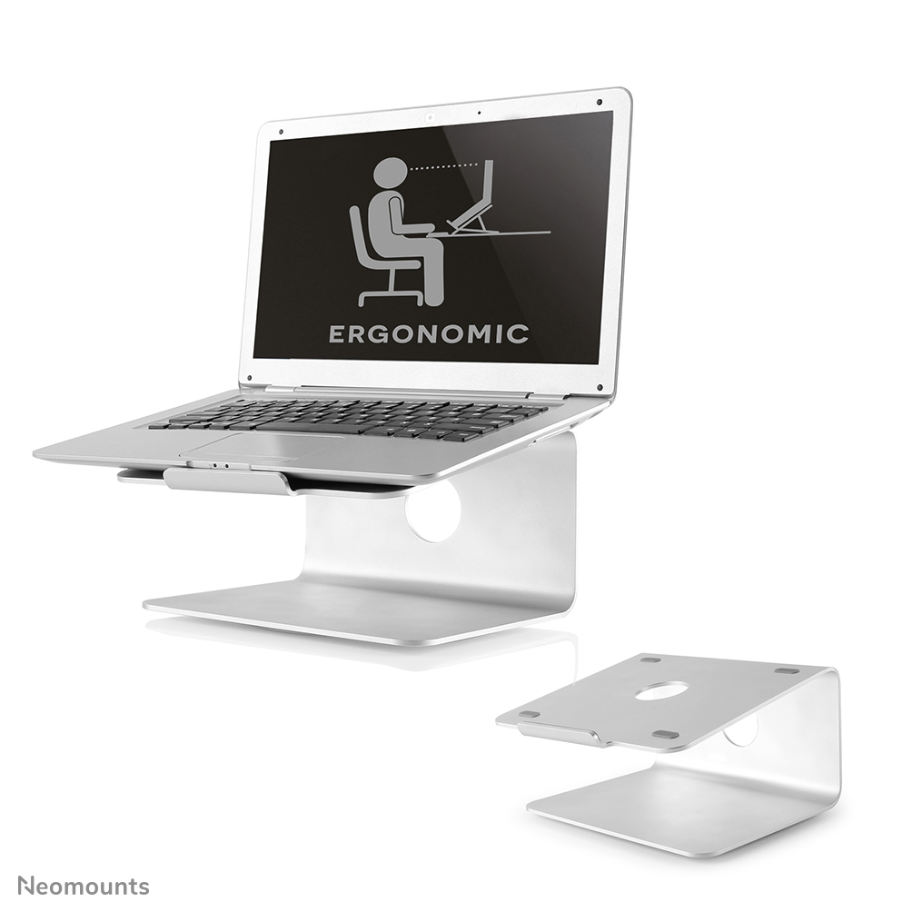 Neomounts NSLS050 Supporto per laptop - 10-17" - max 5 kg - 360° ruotabile - universale - argento