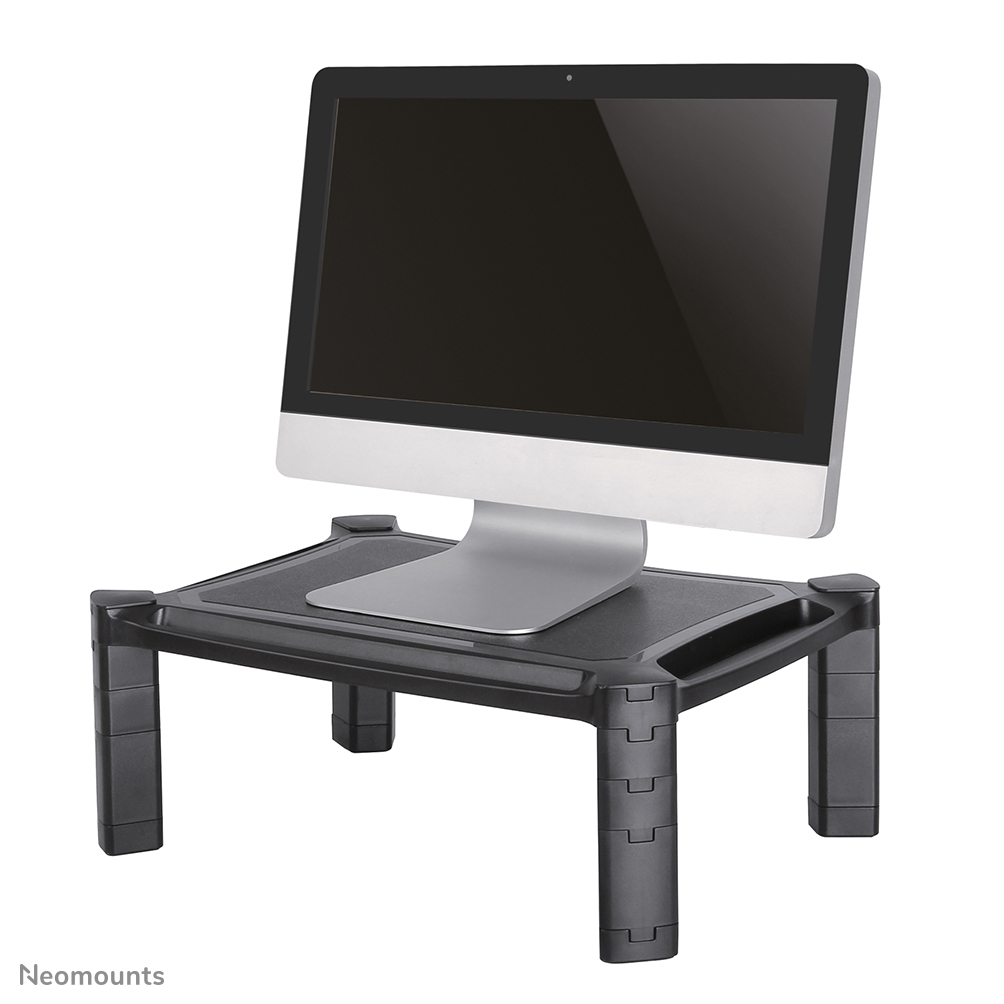 Neomounts NSMONITOR20 Supporto per monitor/laptop - max 10 kg - alt.x larg.x prof. 4,6-16,8x50x33 cm - universale - nero