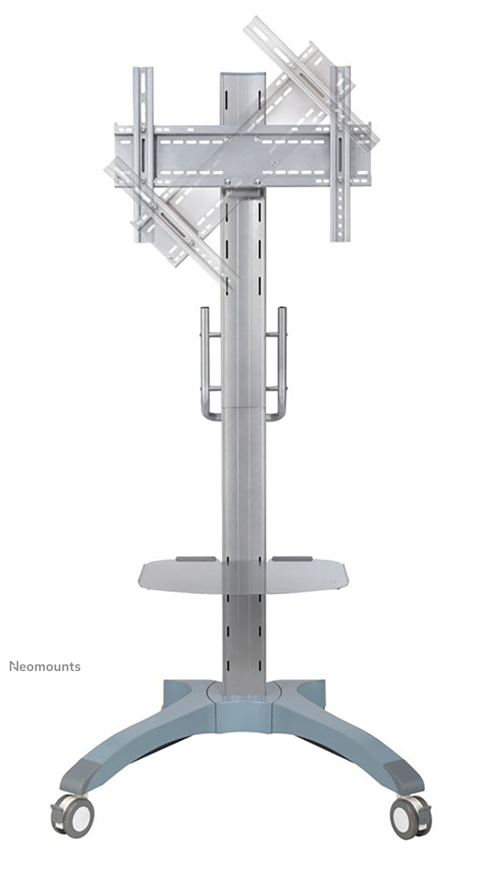 PLASMA-M2000 è un mobiletto portatile per schermi LCD/LED/Plasma fino a 85" (216 cm).