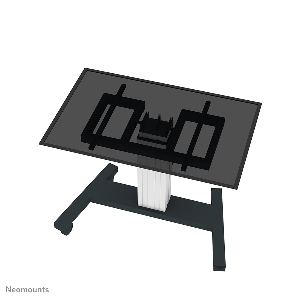 Neomounts PLASMA-M2550TSILVER Carrello TV - 42-85" - max 150 kg - motorizzato alt. 60-88 cm - VESA 400x200-800x600 - funzione inclinazione tavolo - argento