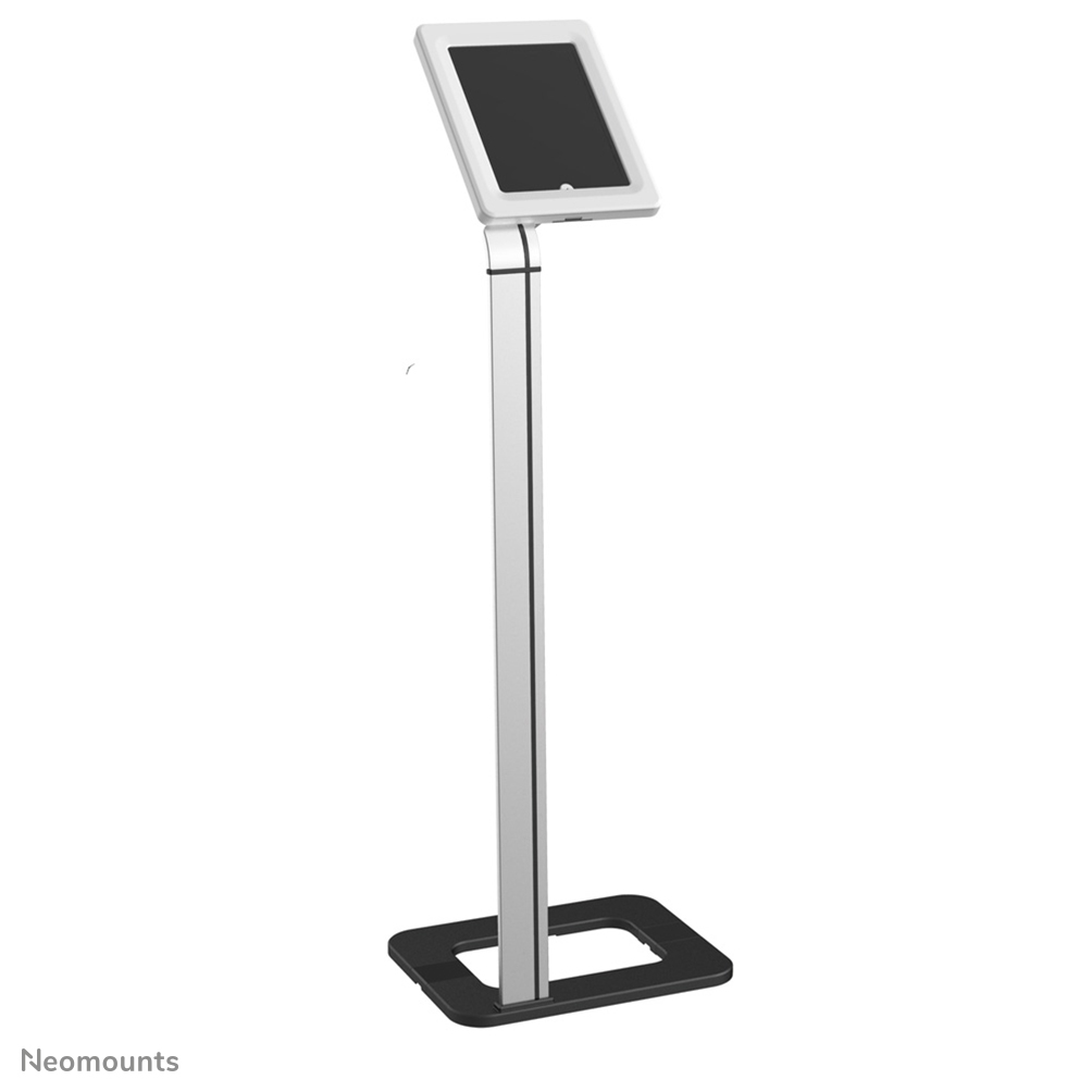 Neomounts TABLET-S100SILVER Supporto da pavimento per tablet - bloccabile (incl. serratura) - adatto per vari 9.7-10.1" tablet - argento