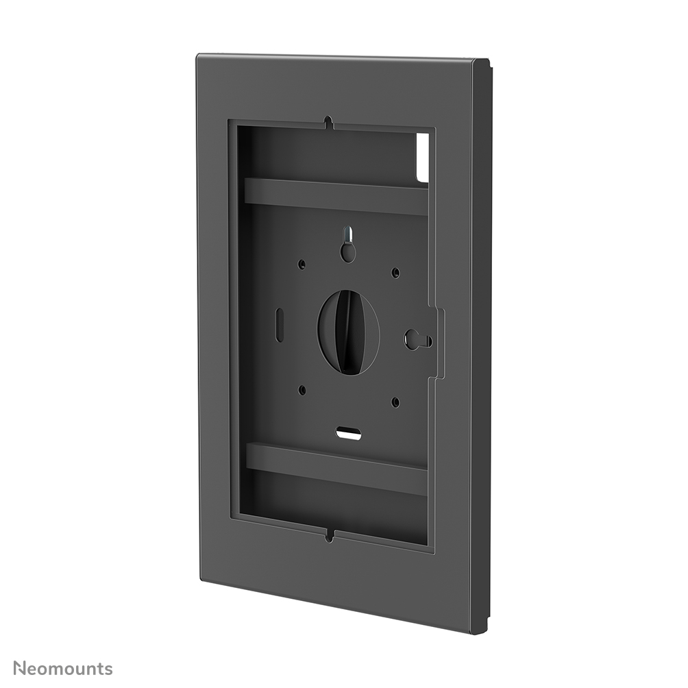 Neomounts WL15-633BL1 Supporto a parete per tablet - Max. 3 kg | 6,6 lbs - fisso - VESA 75x75 - per configurazione modulare con WL15-601/602/603BL1 - Nero