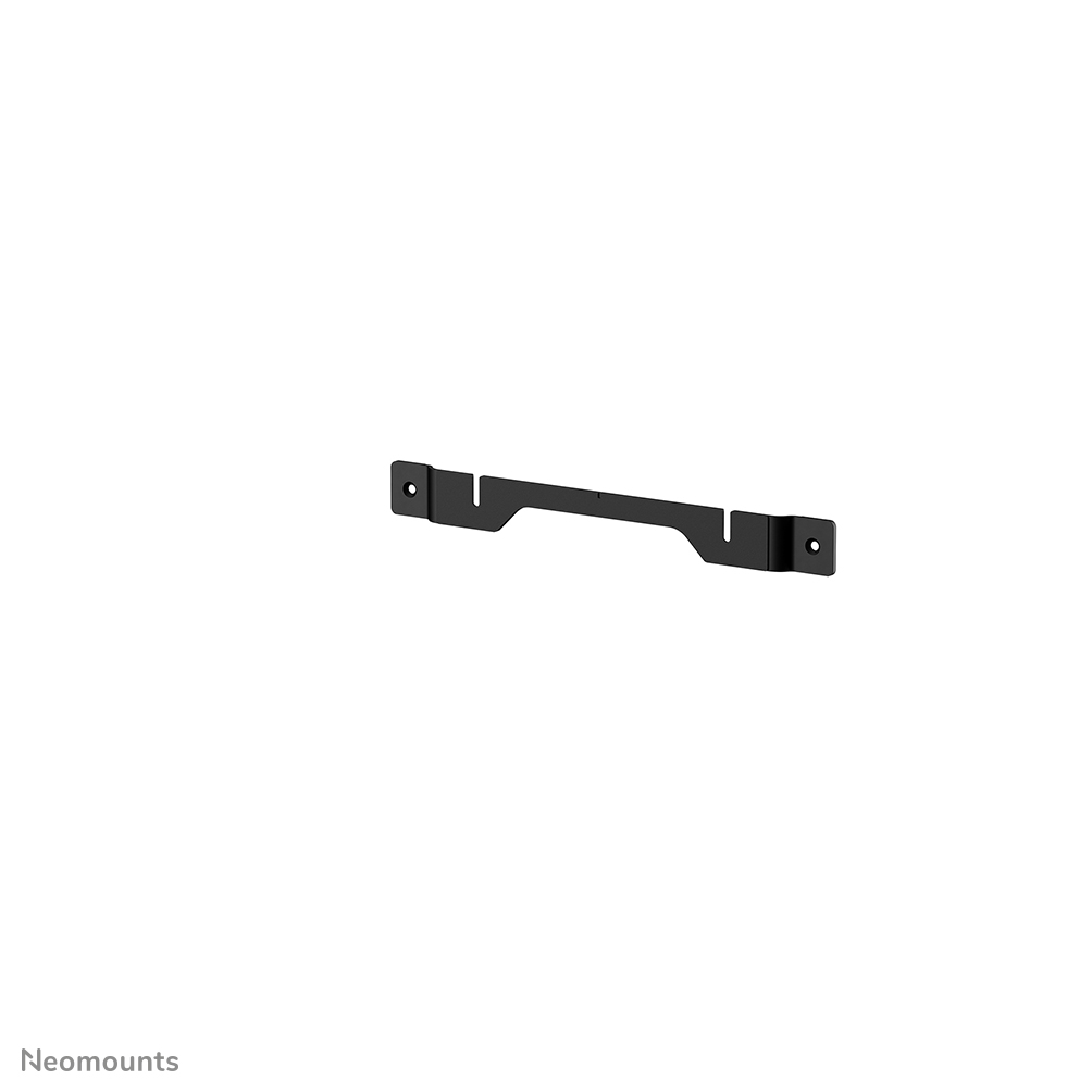 Neomounts WL30-724BL1 Supporto a parete per Sonos Ray - Installazione semplice - Livella a bolla inclusa - Extra sottile (14 mm) - Cuscinetti antiscivolo - nero