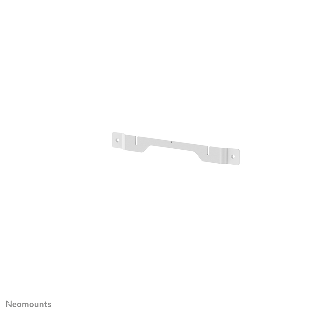 Neomounts WL30-724WH1 Supporto a parete per Sonos Ray - Installazione semplice - Livella a bolla inclusa - Extra sottile (14 mm) - Cuscinetti antiscivolo - bianco