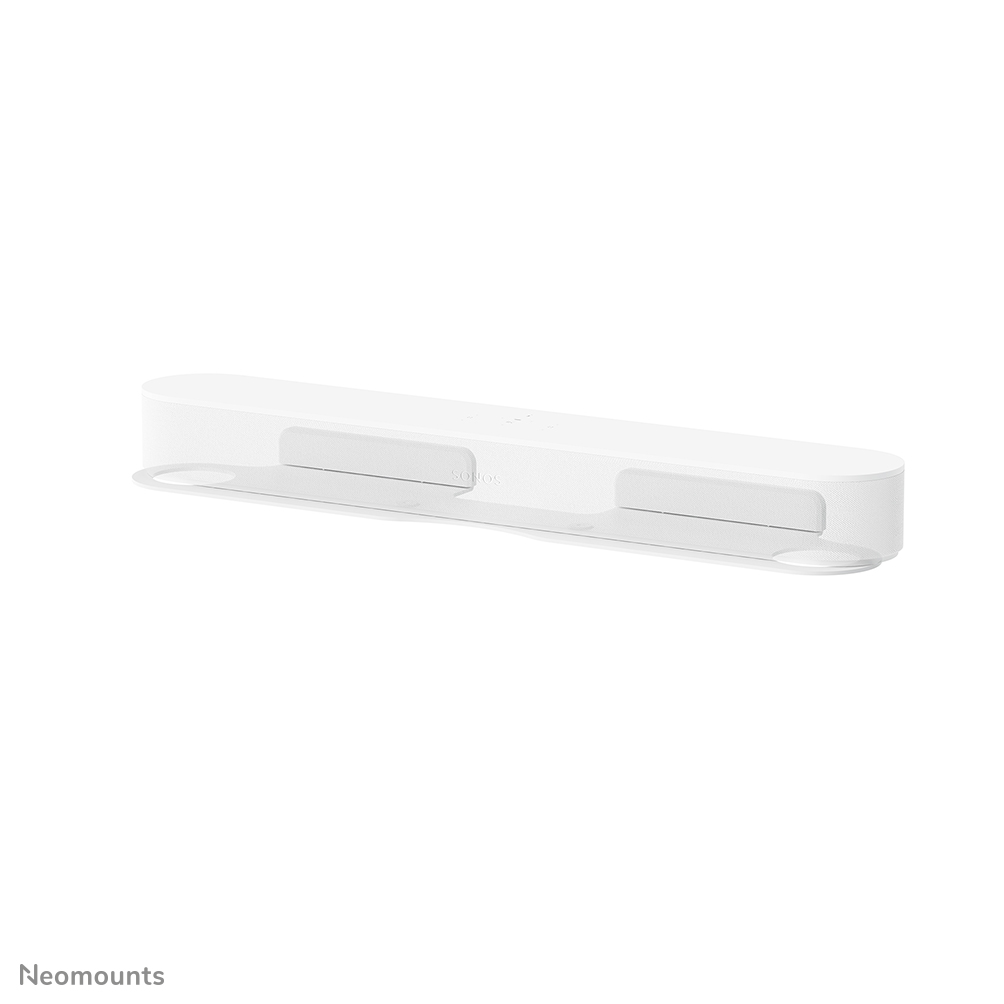 Neomounts WL30-726WH1 Supporto a parete per Sonos Beam - Installazione semplice - Design sottile - bianco