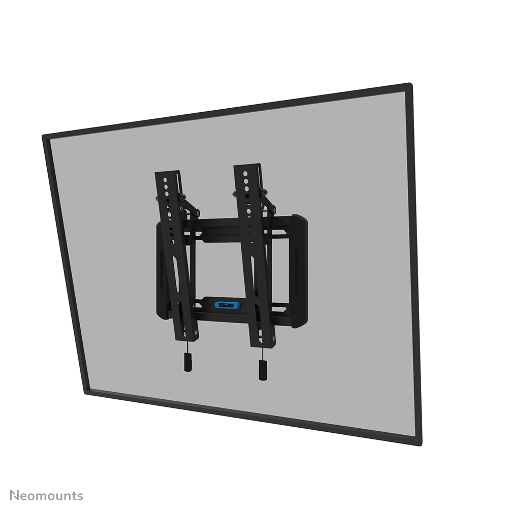Neomounts LEVEL-550 WL35-550BL12 Supporto a parete inclinabile per TV - 24-65" - max 40 kg - VESA 75x75-200x200 - prof. 3,3 cm - modello Easy Install - nero
