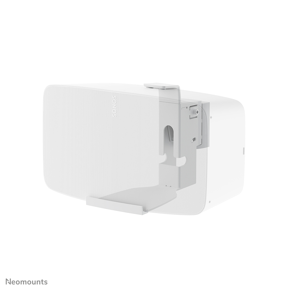 Neomounts WL35-725WH1 Supporto a parete per Sonos PLAY:5 & Five - Girevole fino a 30° - Inclinabile fino a 15° - Gestione dei cavi - Bianco