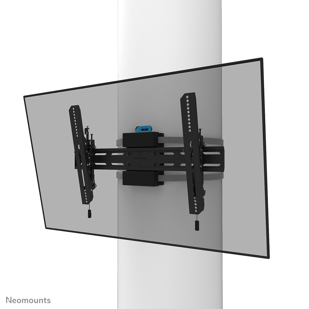 Neomounts Select WL35S-910BL16 supporto per colonna inclinabile per schermi 40-75" - Nero