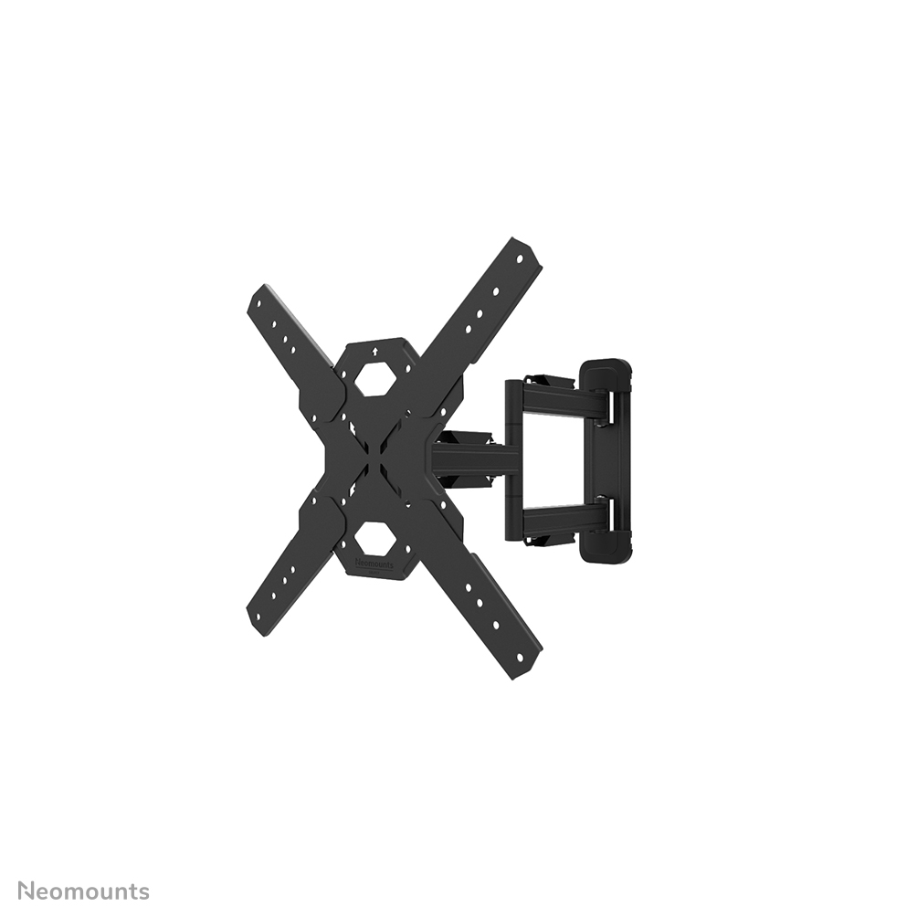 Neomounts LEVEL-850 WL40S-850BL14 Supporto a parete mobilità completa per TV - 40-65" - max 40 kg - VESA 100x100-400x400 - prof. 4,7-55,5 cm - livello regolabile - modello Rapid Install incl. dima di fissaggio - nero