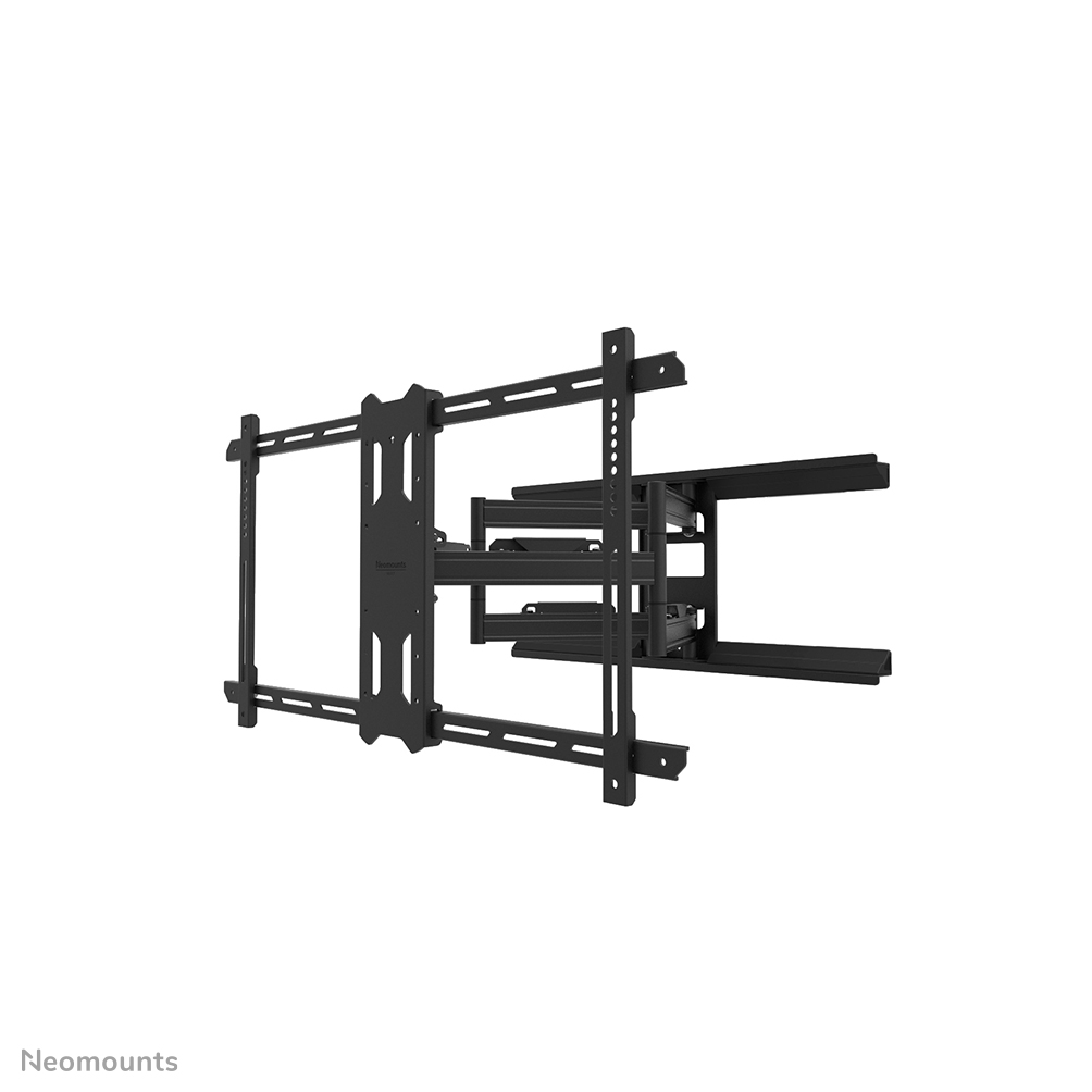 Neomounts LEVEL-850 WL40S-850BL18 Supporto a parete mobilità completa per TV - 43-86" - max 60 kg - VESA 200x100-800x400 - prof. 5-61 cm - livello regolabile - modello Rapid Install incl. dima di fissaggio - nero