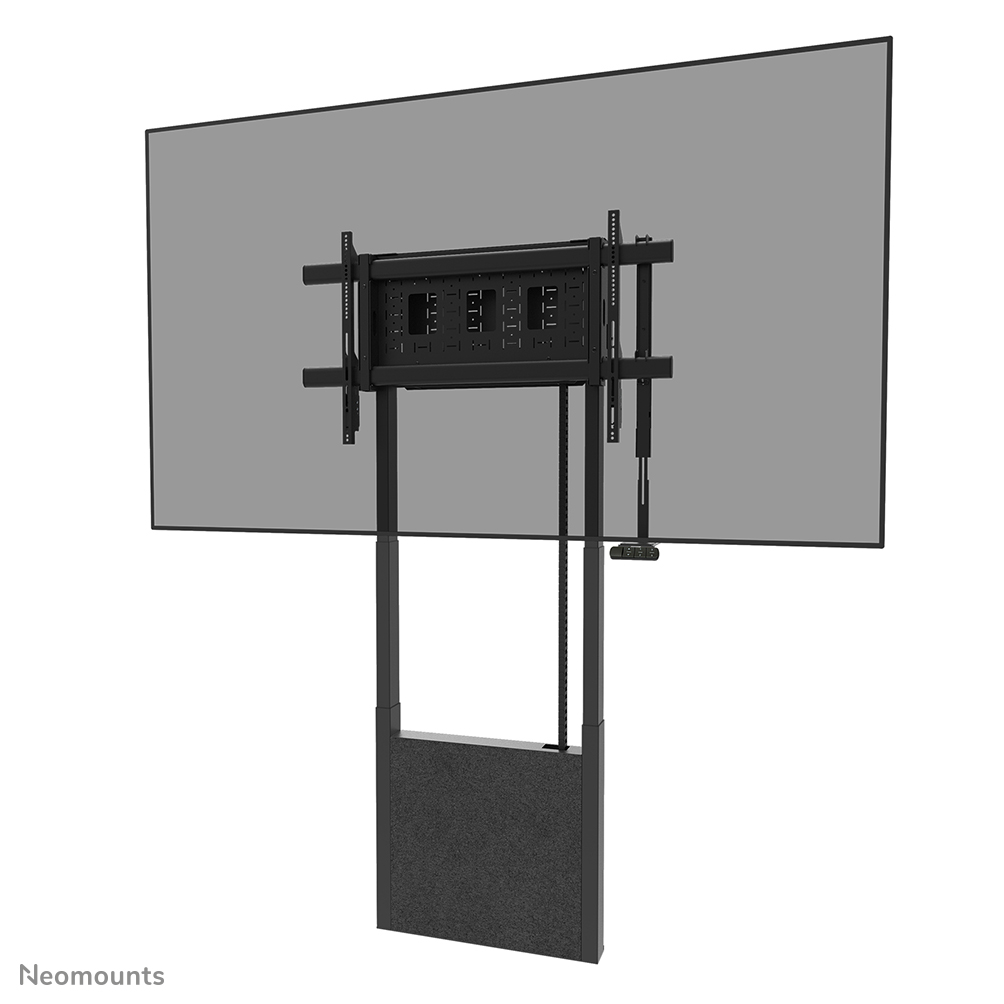 Neomounts MOVE Lift X WL55-885BL1 Supporto da terra a parete - 65-105" - max 120 kg - regolazione elettrica dell'altezza 112-212 cm - 50 mm/sec - VESA 200x200-1000x600 - bloccabile - nero