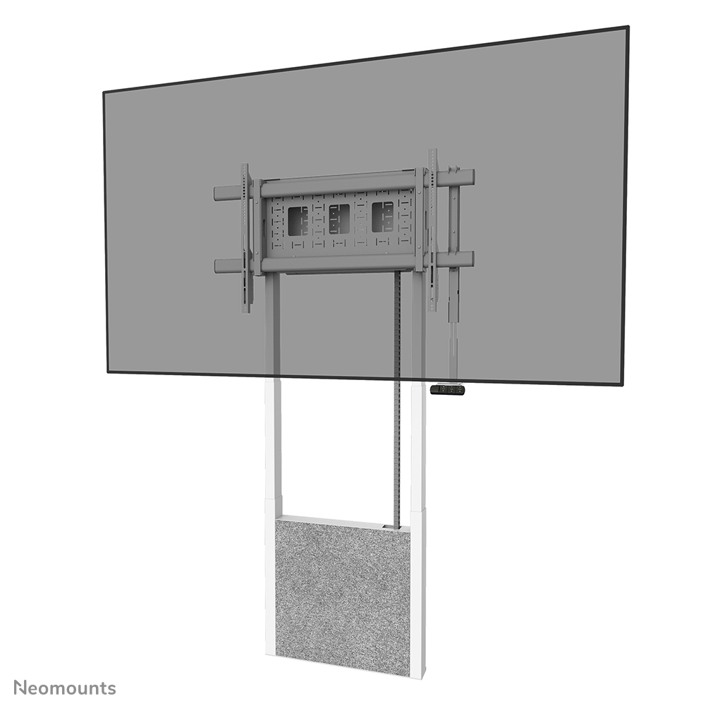 Neomounts MOVE Lift X WL55-885WH1 Supporto da terra a parete - 65-105" - max 120 kg - regolazione elettrica dell'altezza 112-212 cm - 50 mm/sec - VESA 200x200-1000x600 - bloccabile - bianco