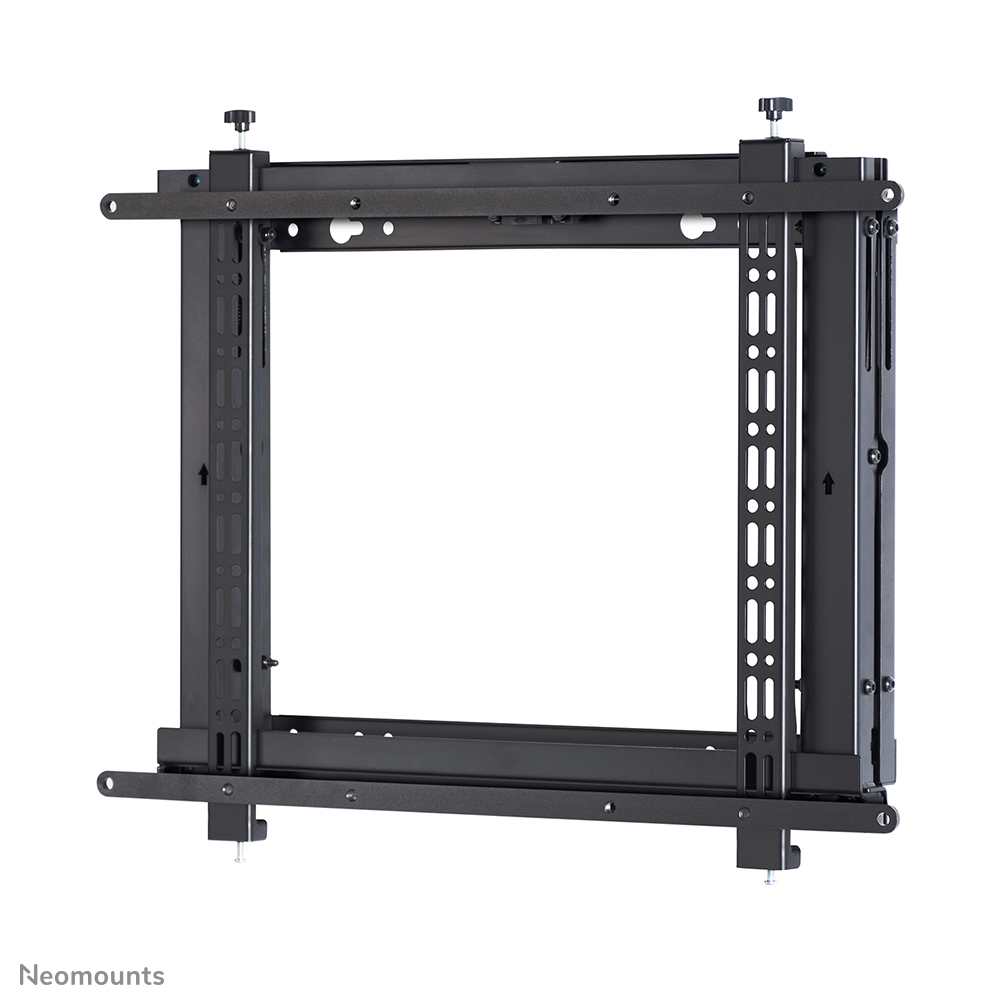 Neomounts WL95-800BL1 Supporto videowall da parete - 42-70" - max 35 kg - VESA 200x200-600x400 - prof. 7,8-26,6 cm - Push-to-pop-put - microregolazione - orizzontale e verticale - nero