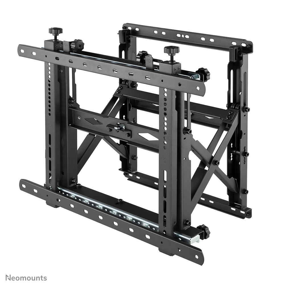 Neomounts by Newstar supporto per videowall da parete push pull per schermi da 45-75" - Nero