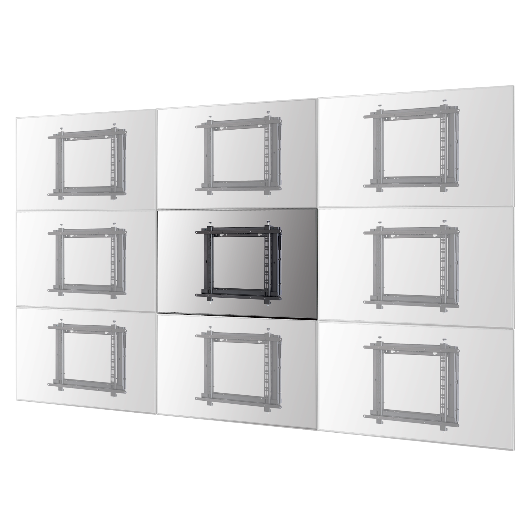Supporti estraibile a parete per videowall | Neomounts